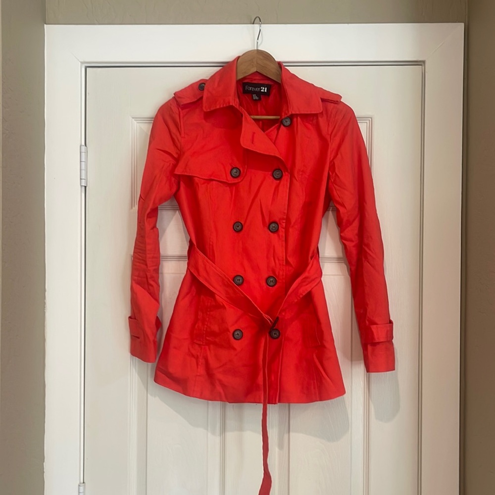 Forever 21 orange jacket